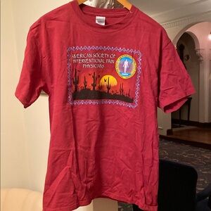 American Society of Interventional pain Physicians 100% Cotton T-shirt Large